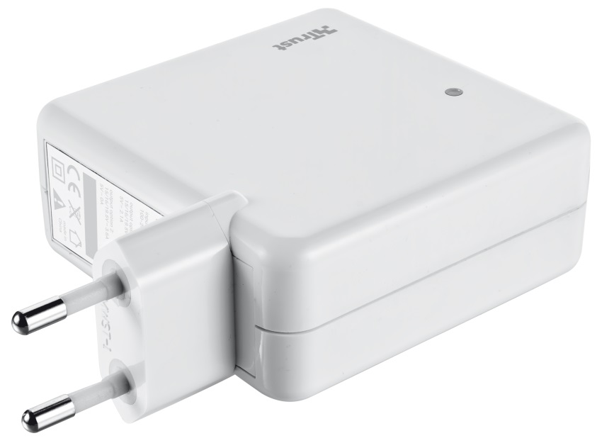 УЦІНКА! Універсальний блок живлення TRUST 70W Plug-in Laptop Tablet & Phone Charger (18821) (2009864703865) · 5