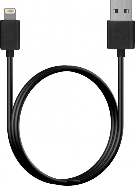 

Кабель Promate LinkMate USB-Lightning Black