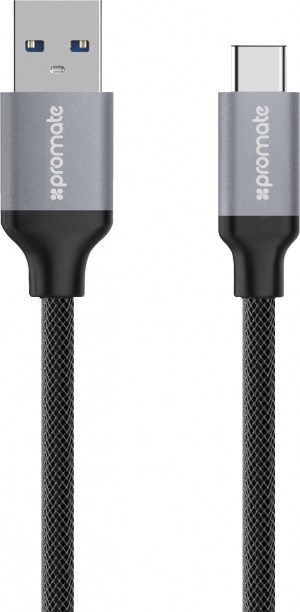 

Кабель Promate UniLink USB -Type-C/1.2м/К/Grey
