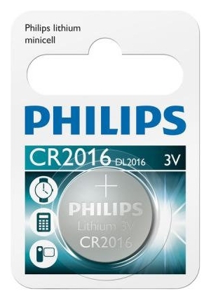 Батарейка PHILIPS Lithium CR2016 бл. в Києві
