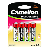 

Батарейки Camelion LR 6/АА (Plus Alkaline) 1x4 шт.