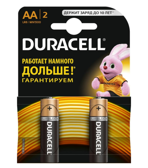 

Батарейка DURACELL AA MN 1500 Ultra (2 шт)