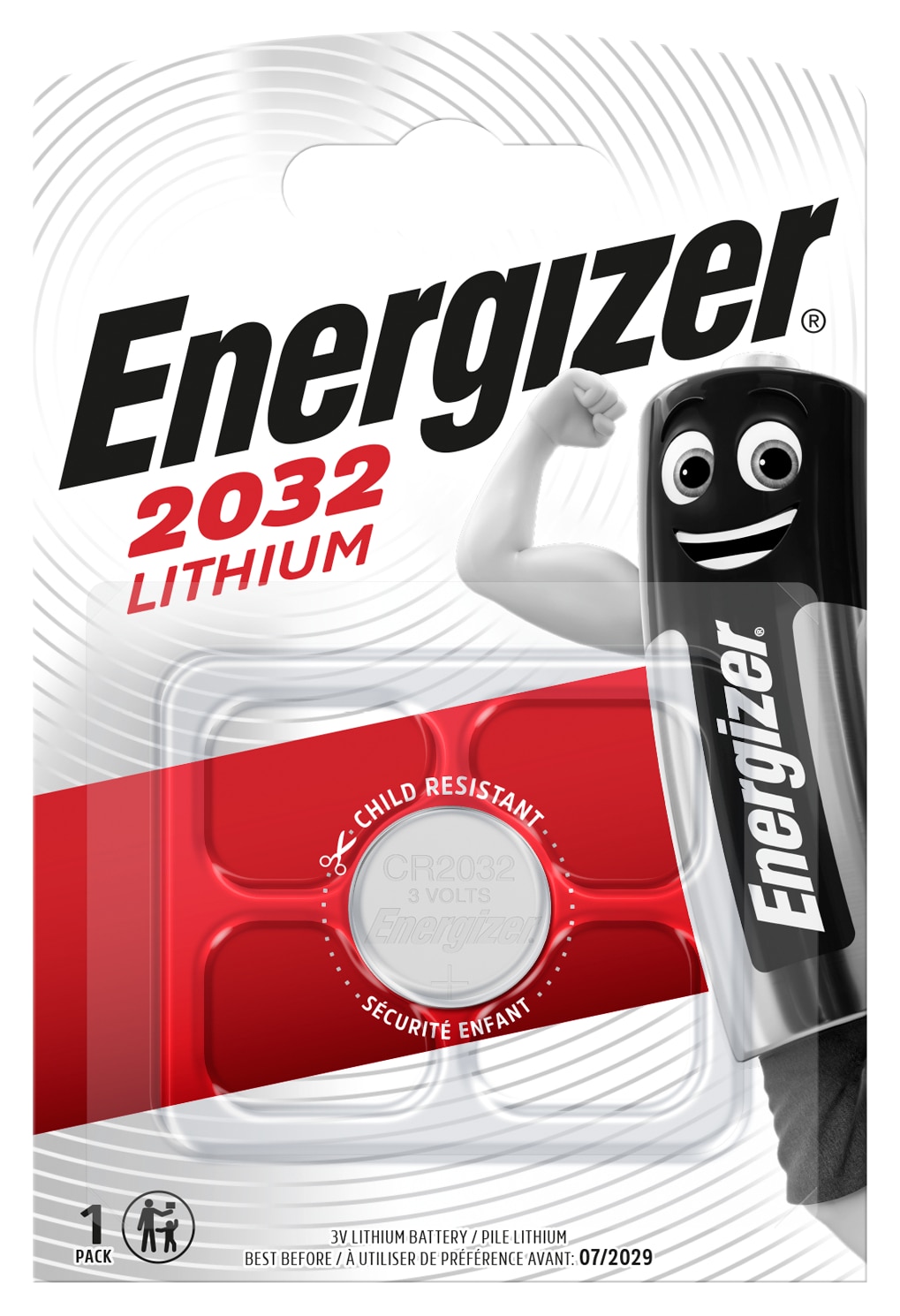 Батарейка ENERGIZER CR2032 С Lithium 1шт (E301021400) в Києві