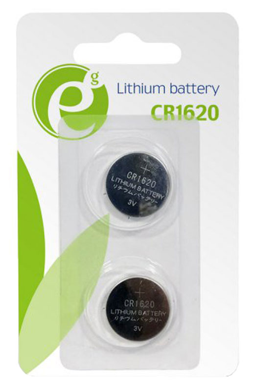 Батарейки ENERGENIE CR1620 Li 2шт (EG-BA-CR1620-01) в Києві