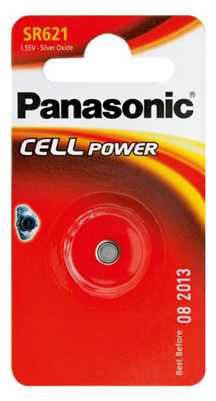 ᐉ Батарейка PANASONIC SR621 (SR-621EL/1B) — купити в Києві і Україні ...