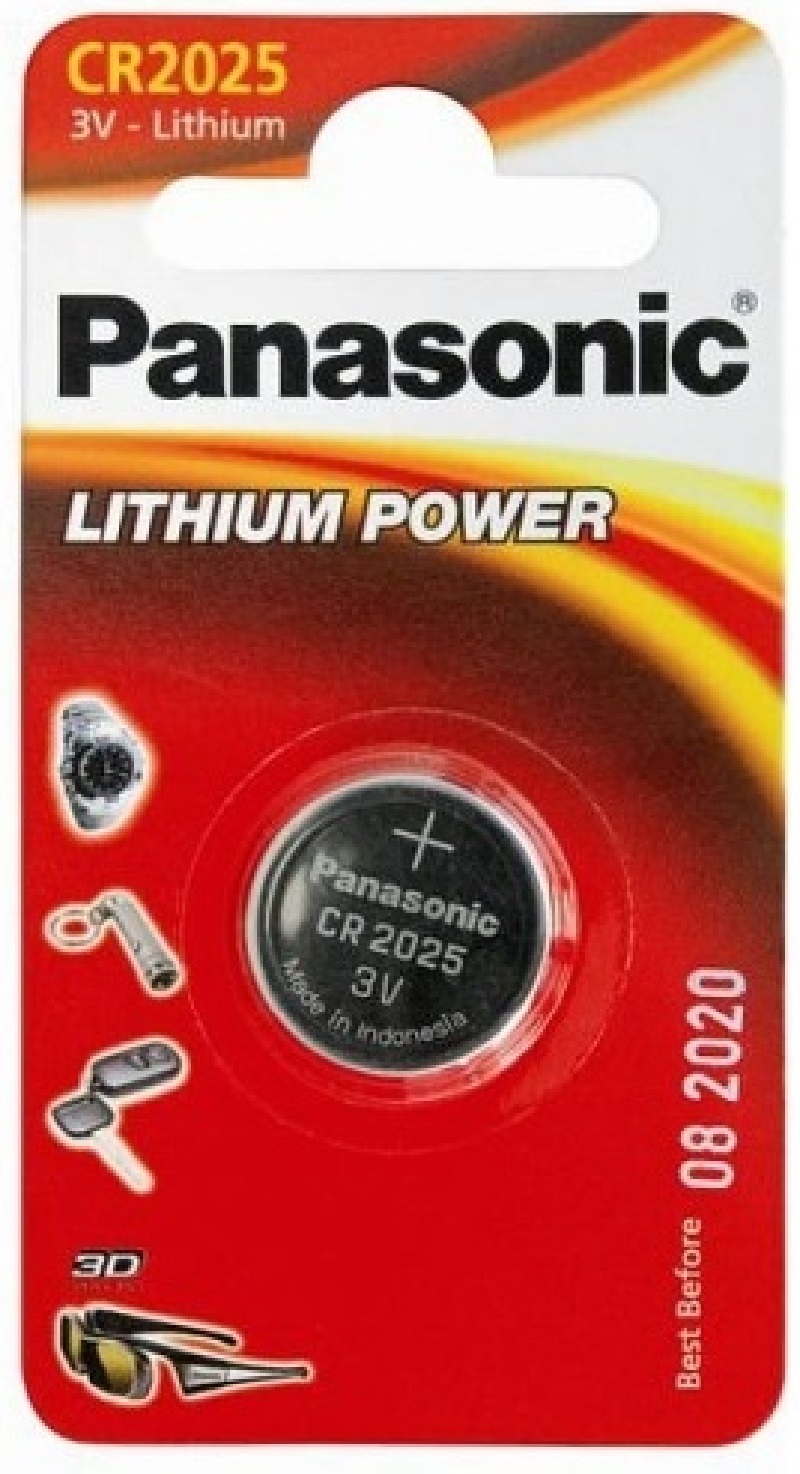 Батарейка PANASONIC CR2025 Lithium 1шт в Києві