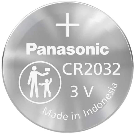 Батарейка PANASONIC CR2032 1шт (CR-2032PT/1B) · 2