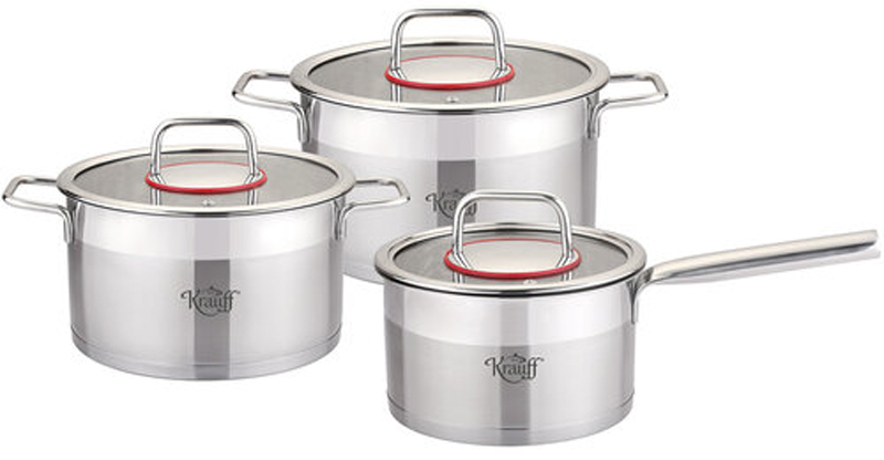 Набор кастрюль KRAUFF (26-295-001) в Киеве