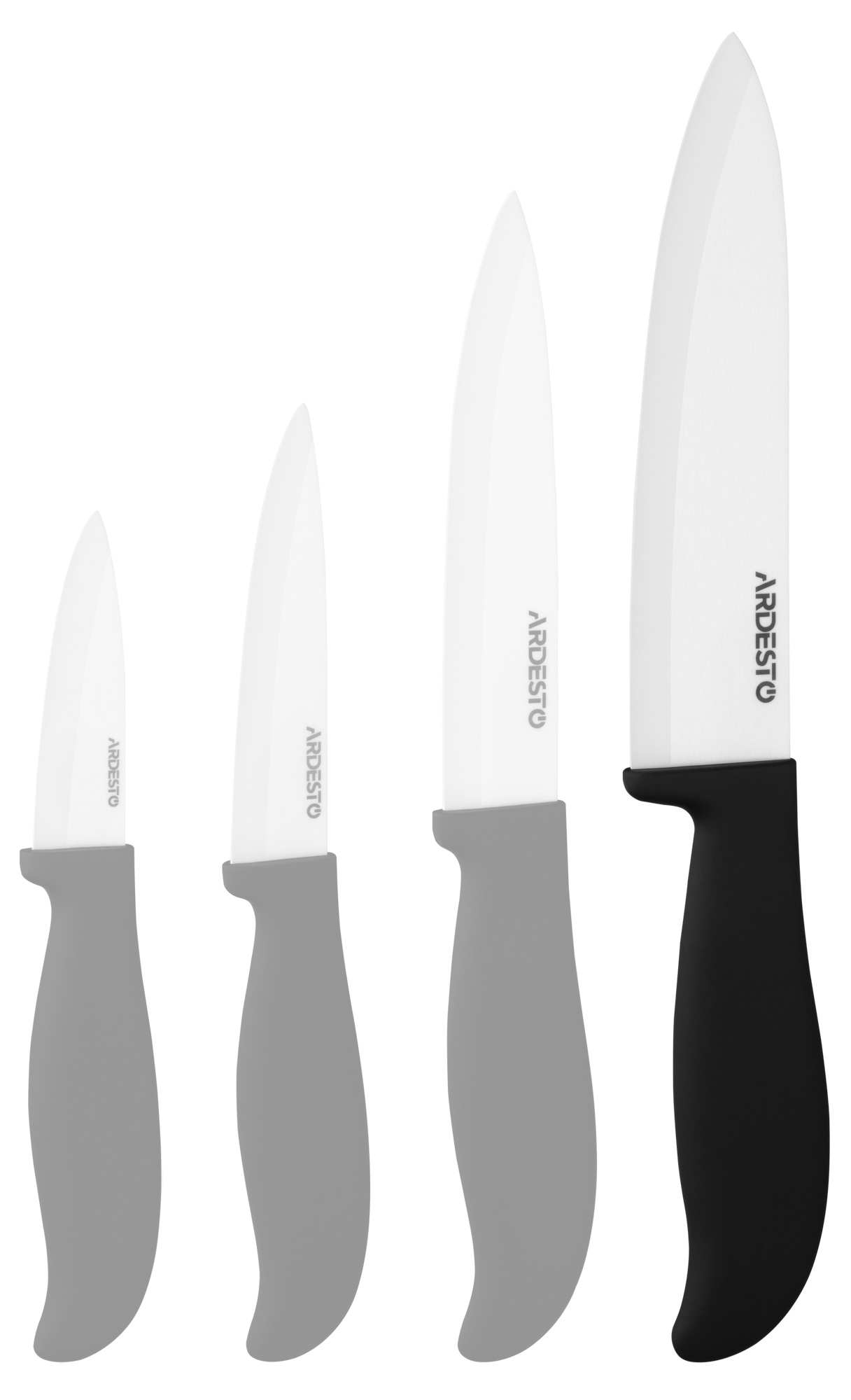 Ніж кухонний ARDESTO Fresh 27.5 см (AR2127CB) Black · 4