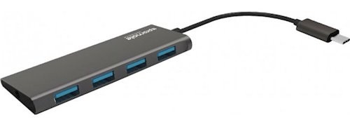 

USB-хаб Promate TYPE-C/ 4хUSB sync Hub-C4 Grey