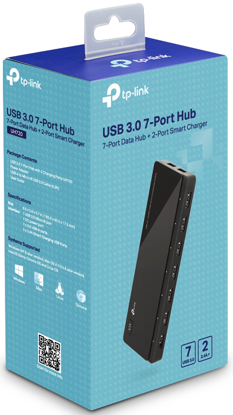 USB-хаб TP-LINK UH720 7хUSB 3.0 · 3