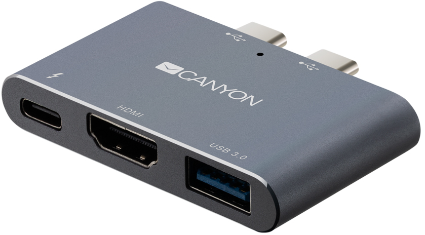 USB-xaб CANYON DS-1 3-в-1 Thunderbolt 3 (CNS-TDS01DG) · 3