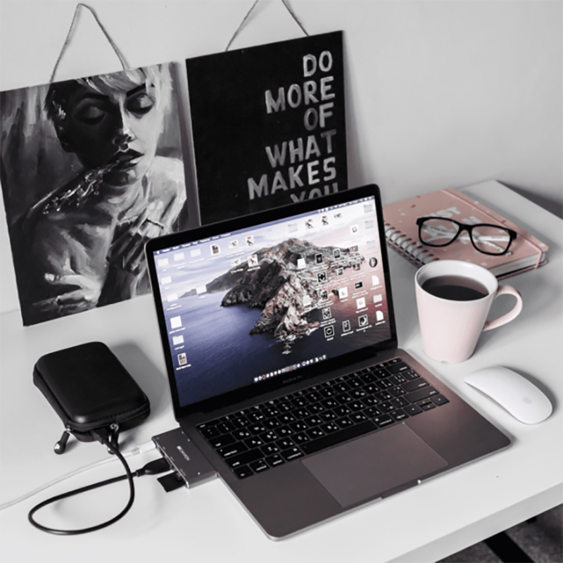 USB-xaб 5в1 CANYON DS-5 USB-C (CNS-TDS05DG) · 5