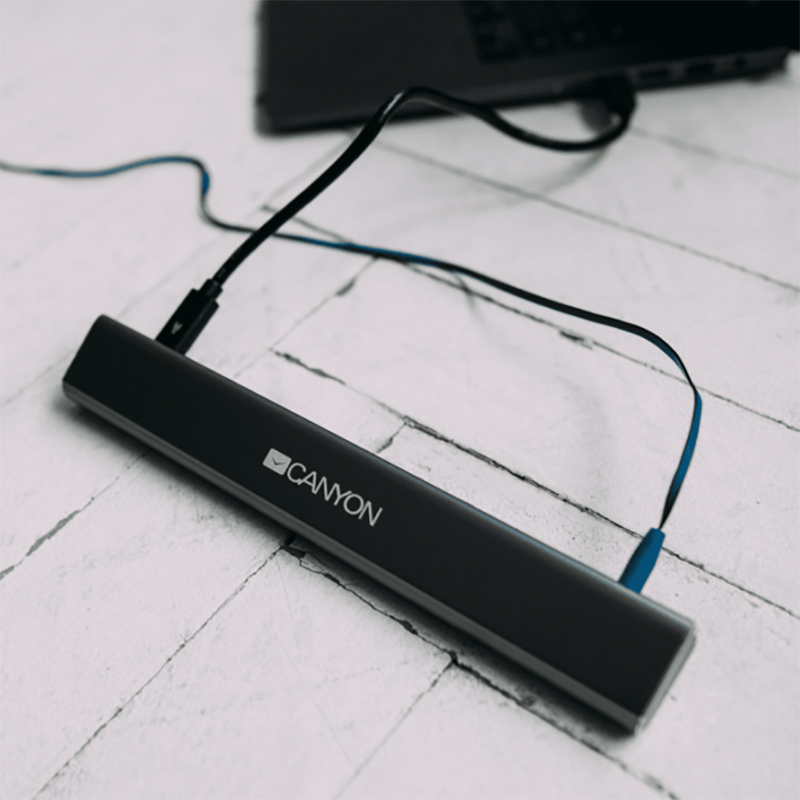 USB-xaб 6в1 CANYON DS-6 USB-C (CNS-TDS06DG) · 6