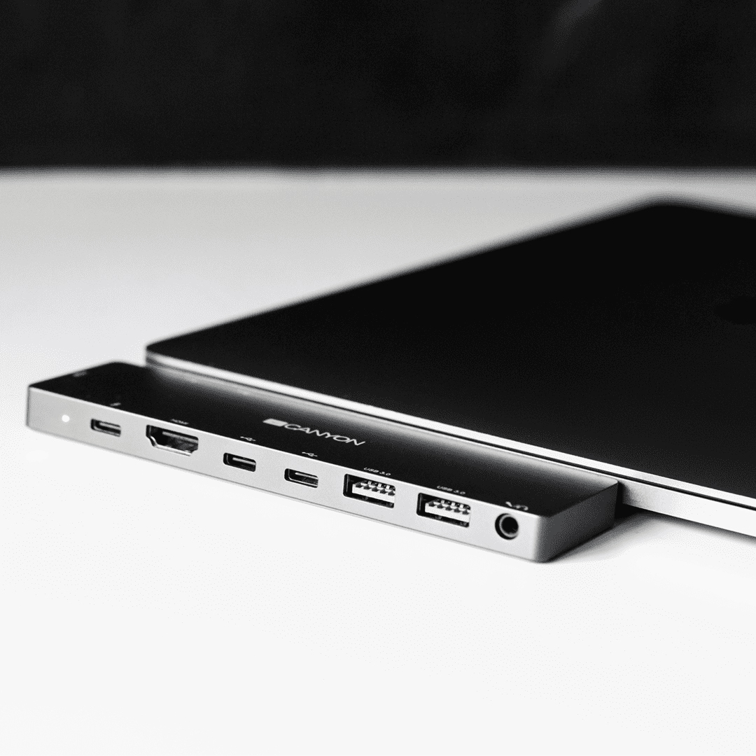 USB-xaб 8в1 CANYON DS-8 USB-C (CNS-TDS08DG) · 5