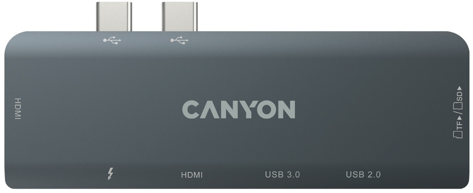 USB-хаб 7в1 CANYON DS-05 USB-C (CNS-TDS05B) в Киеве