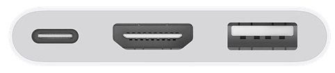 Багатопортовий цифровий APPLE AV-адаптер USB-C (MUF82ZM/A) · 2