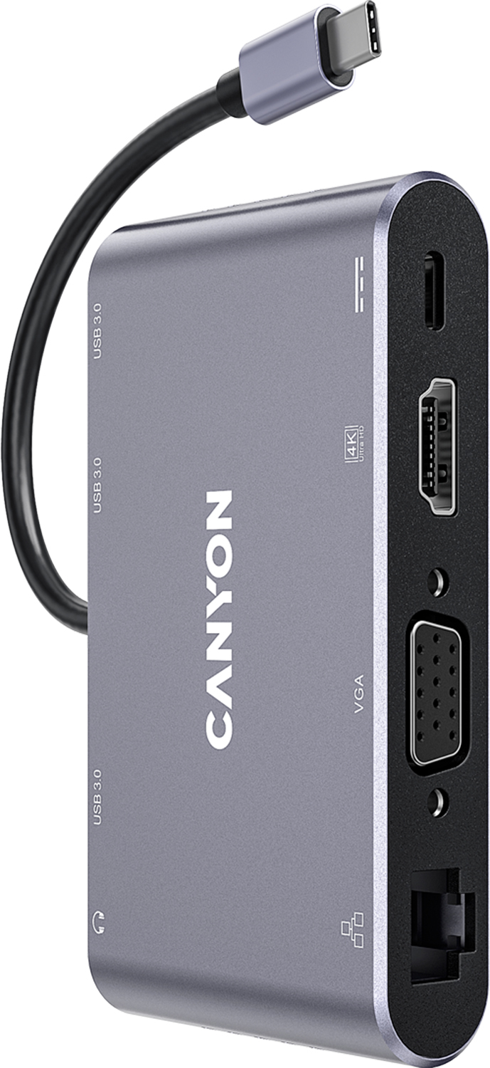 USB-хаб 8в1 CANYON DS-14 USB-C (CNS-TDS14) в Киеве