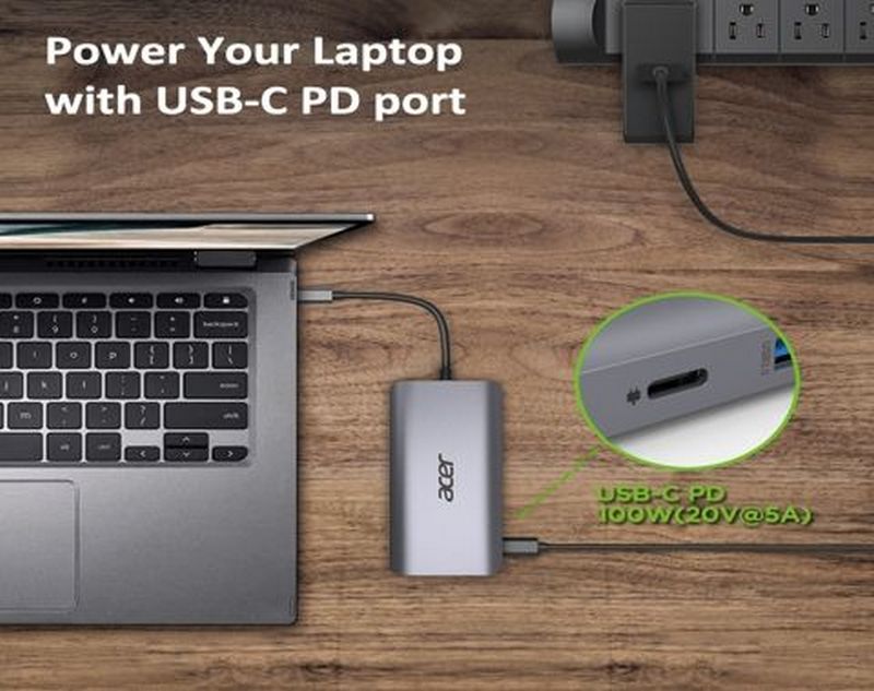 Док-станція ACER 12in1 Type-C (HP.DSCAB.009) · 3