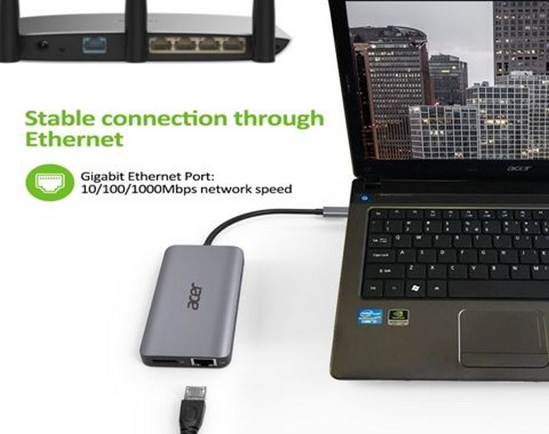 Док-станція ACER 12in1 Type-C (HP.DSCAB.009) · 5
