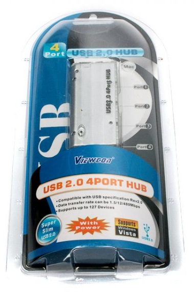 USB HUB VIEWCON VE 410 · 2