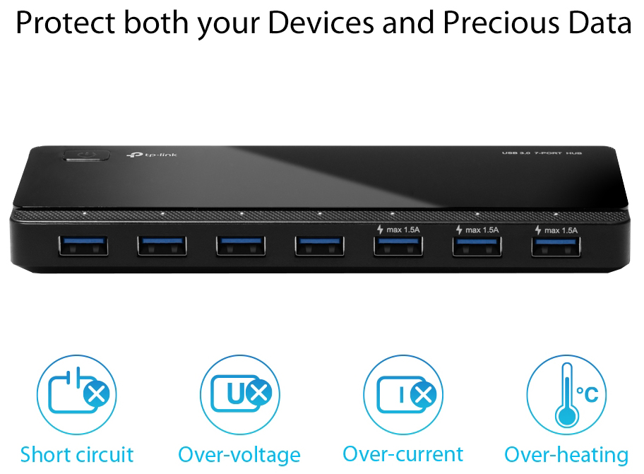 USB-хаб 3.0 TP-LINK UH700 · 2