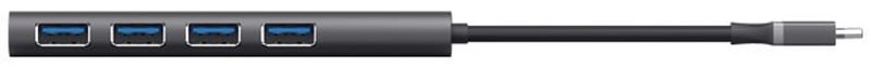 USB-хаб TRUST Halyx Type-C - 4-Port USB-A 3.2 Grey (24948) · 6