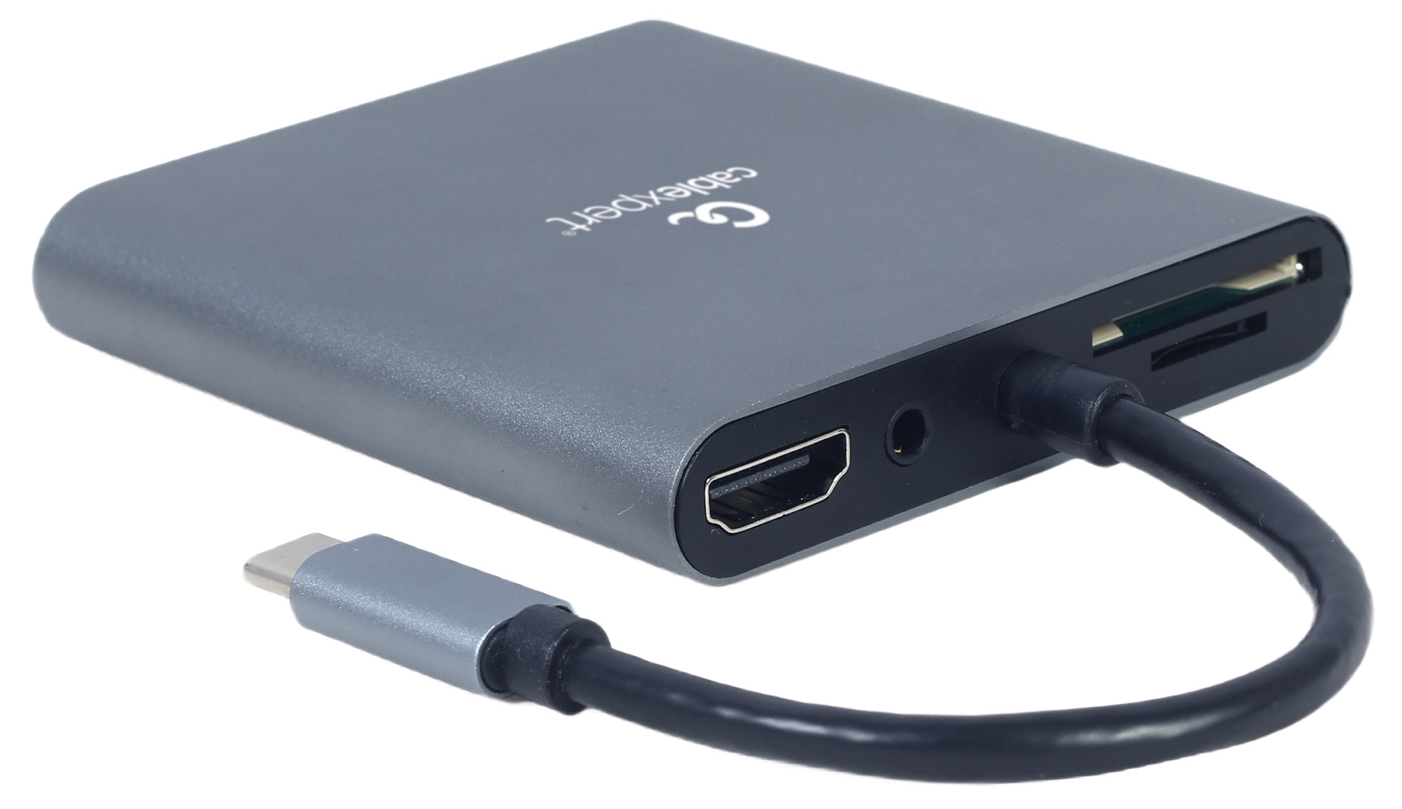 USB-хаб CABLEXPERT USB-C 6-в-1 (A-CM-COMBO6-01) · 2
