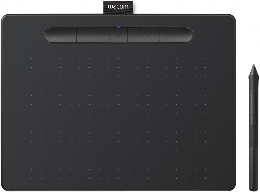 Графічний планшет WACOM Intuos M Bluetooth Black (CTL-6100WLK-N) в Києві