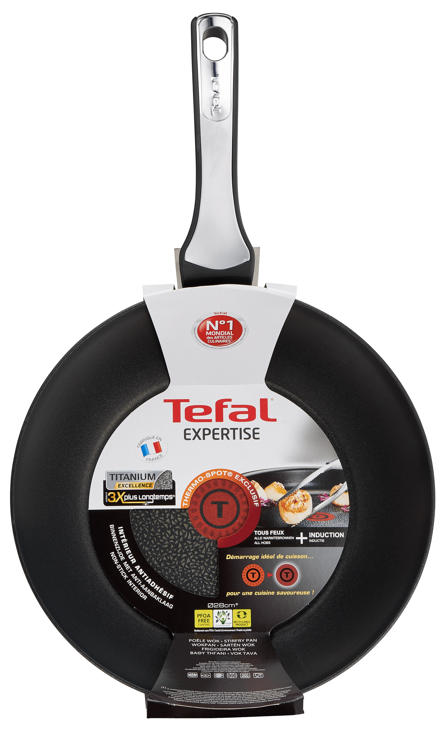 

Сковорода-вок TEFAL Expertise 28 см (C6201952)