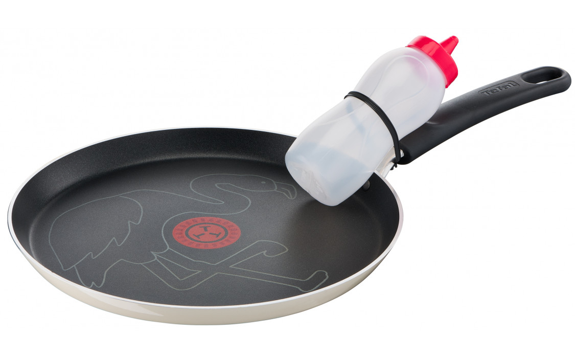 

Сковорода блинная TEFAL Graphics 25см фламинго (B6719042)