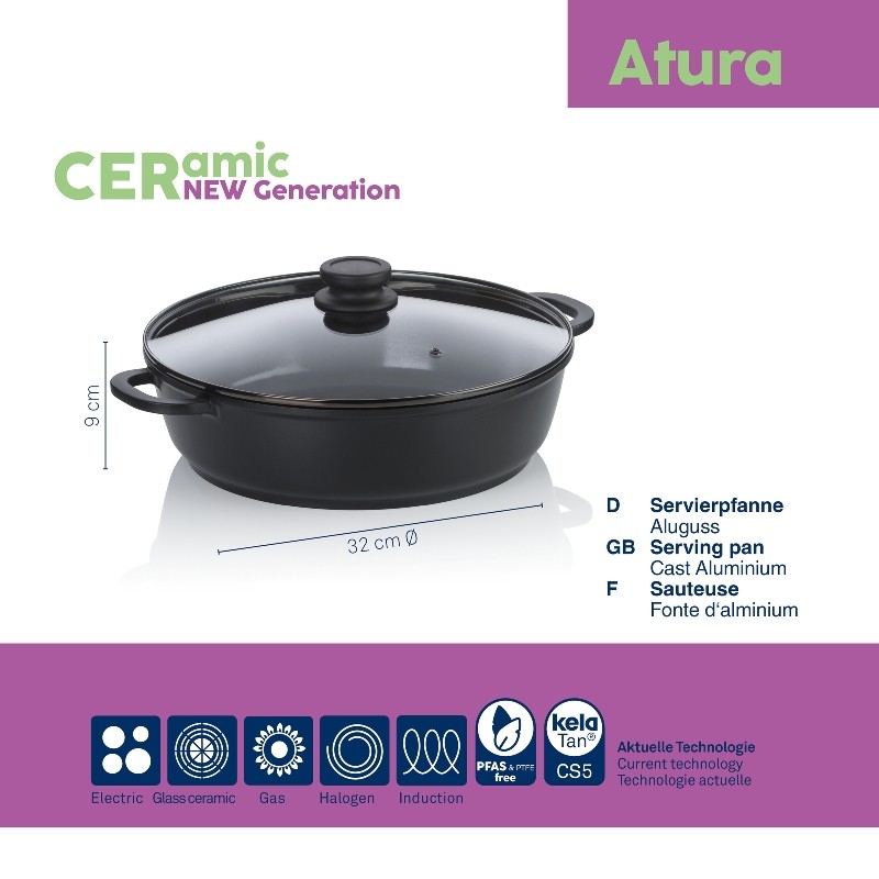 Сотейник KELA Atura 32 см (15167) · 5
