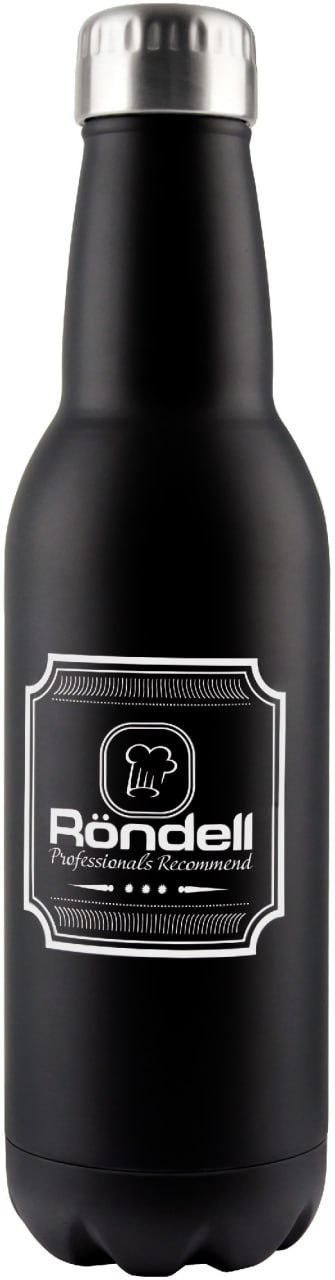 Термос RONDELL Bottle 0.75 л Black (RDS-425) в Києві