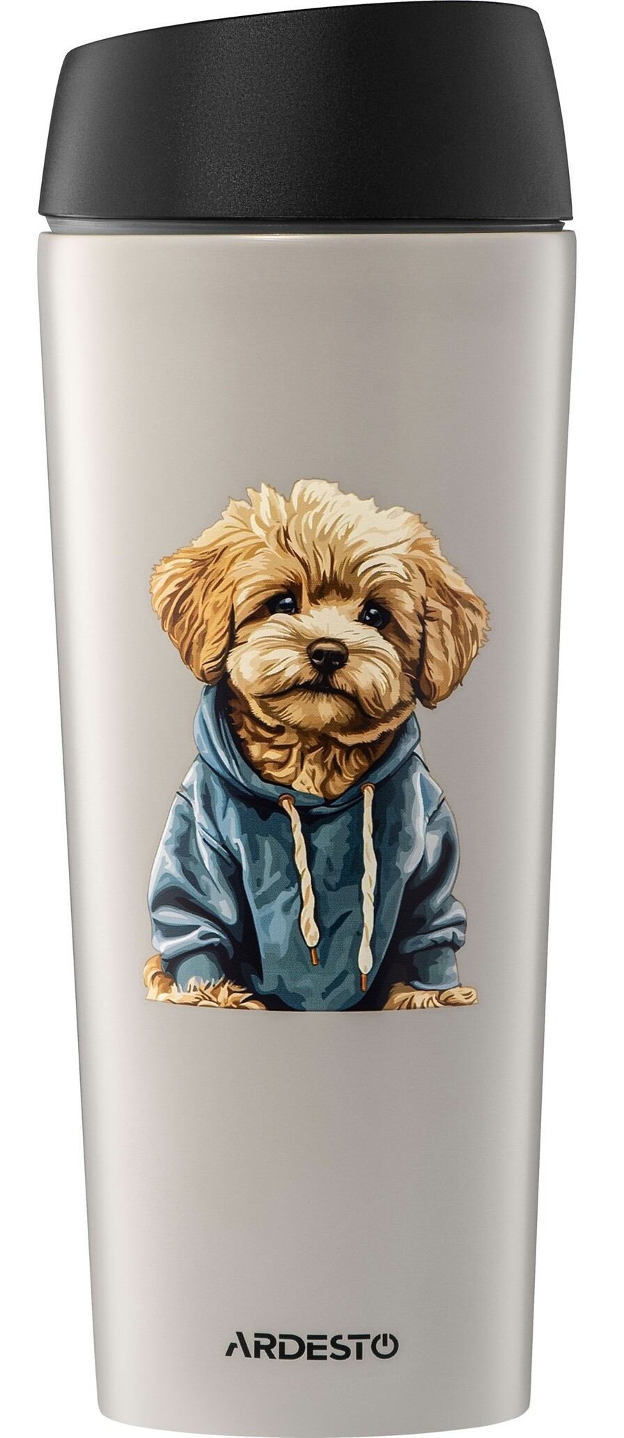 Термокружка ARDESTO Coffee Time Maltipoo 0.45 л бежева (AR2645MP) в Києві