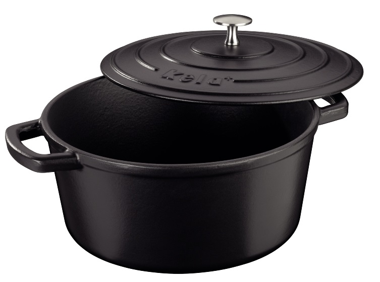 Каструля KELA Calido Black 26 см 5 л (12472) · 2