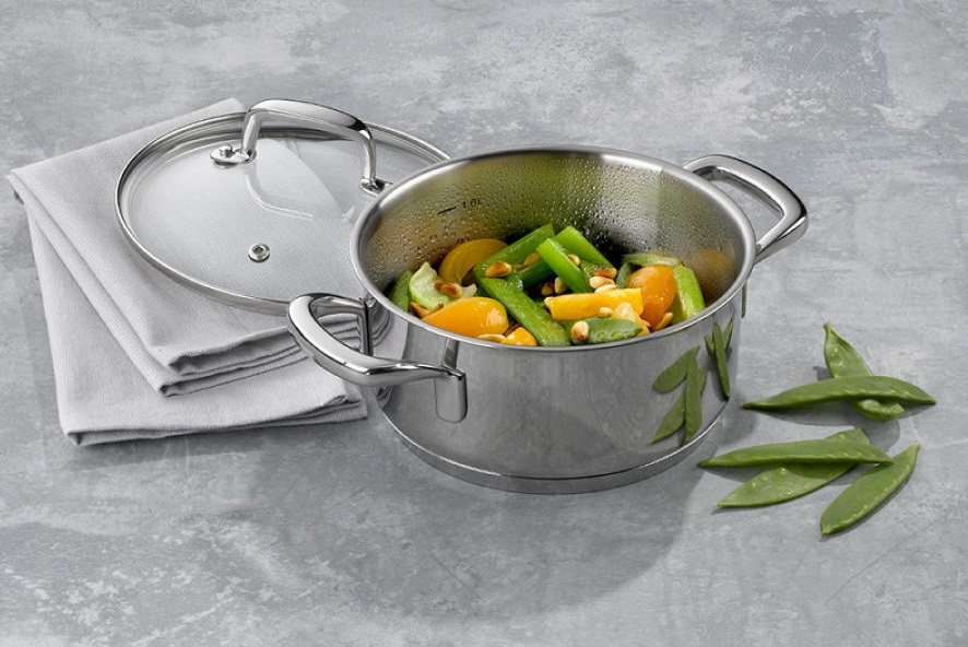 Каструля з кришкою KELA Flavoria 16 см 1.2 л (10171) · 2