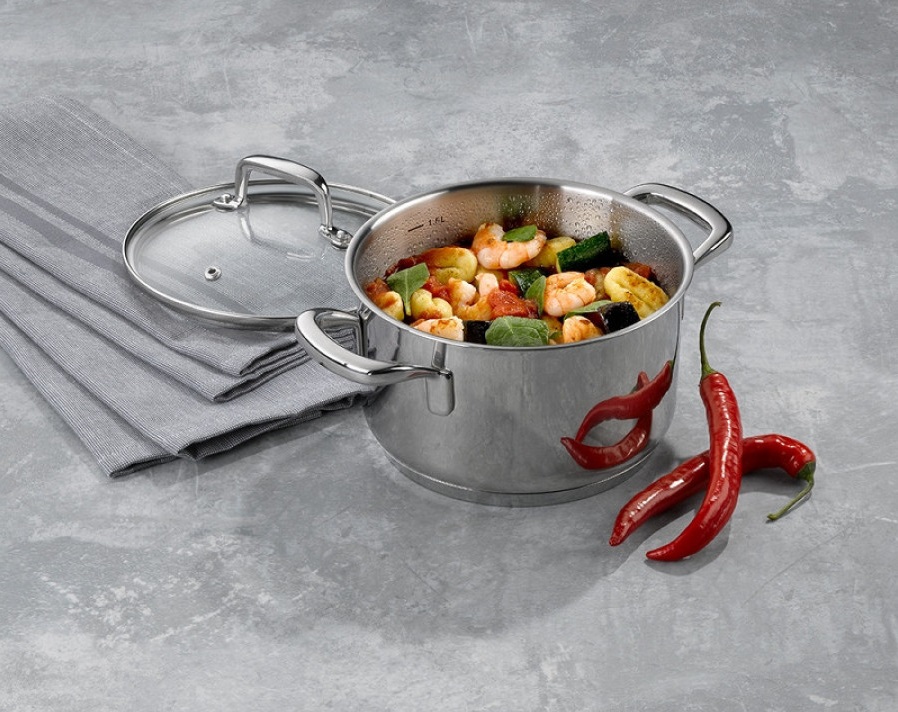 Каструля з кришкою KELA Flavoria 16 см 1.6 л (10174) · 2