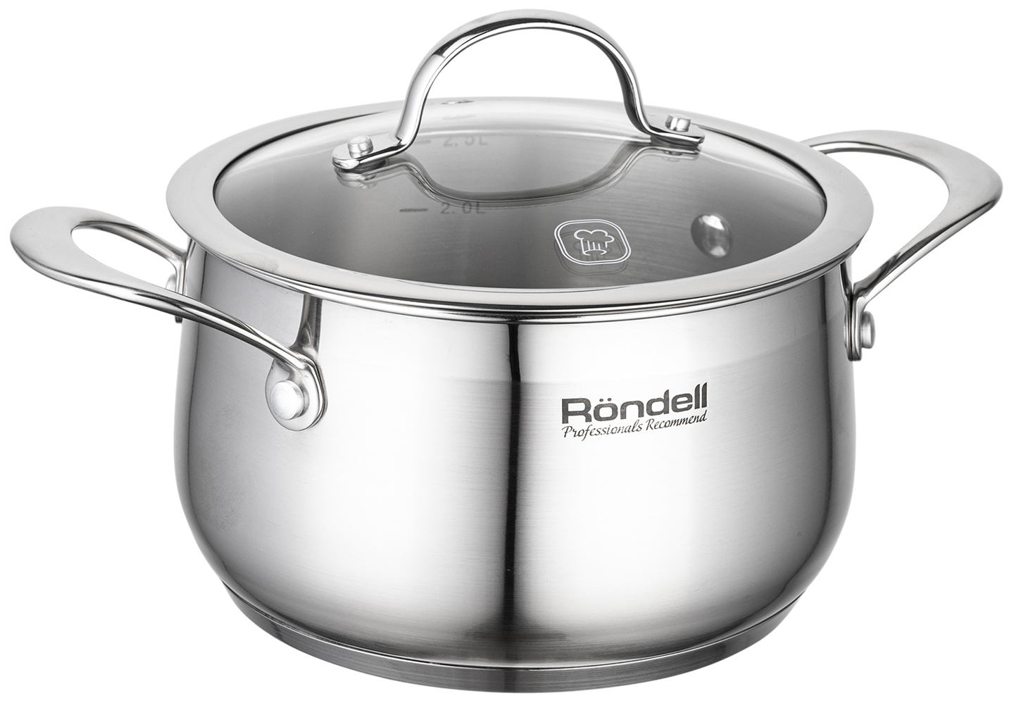 Каструля RONDELL Admiring 2.5 л (RDS-746) 18 см з кришкою в Києві