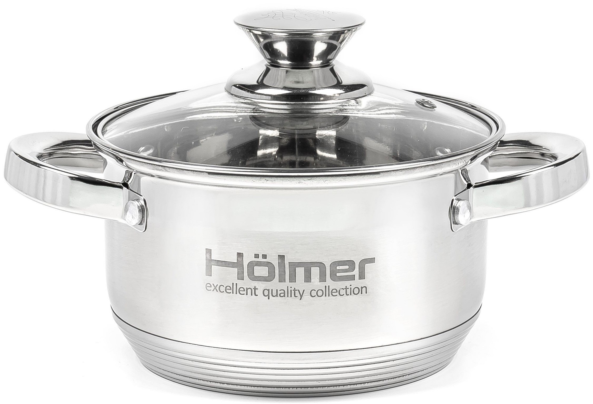 Каструля HÖLMER 2 л 16 см (CR-12520-SS) в Києві