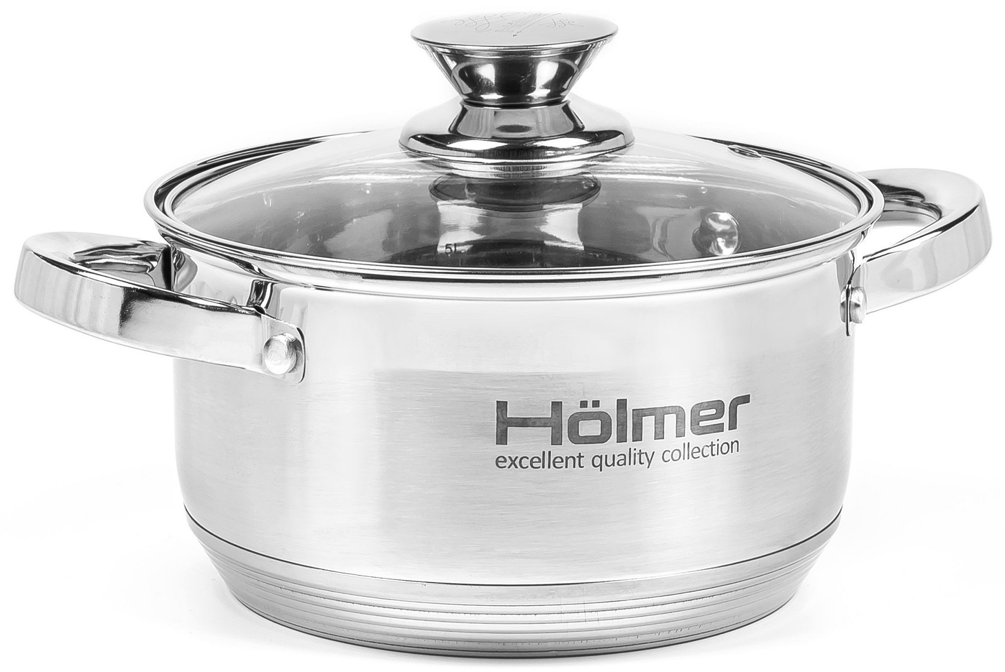 Кастрюля HÖLMER 2.7 л 18 см (CR-12527-SS) в Киеве