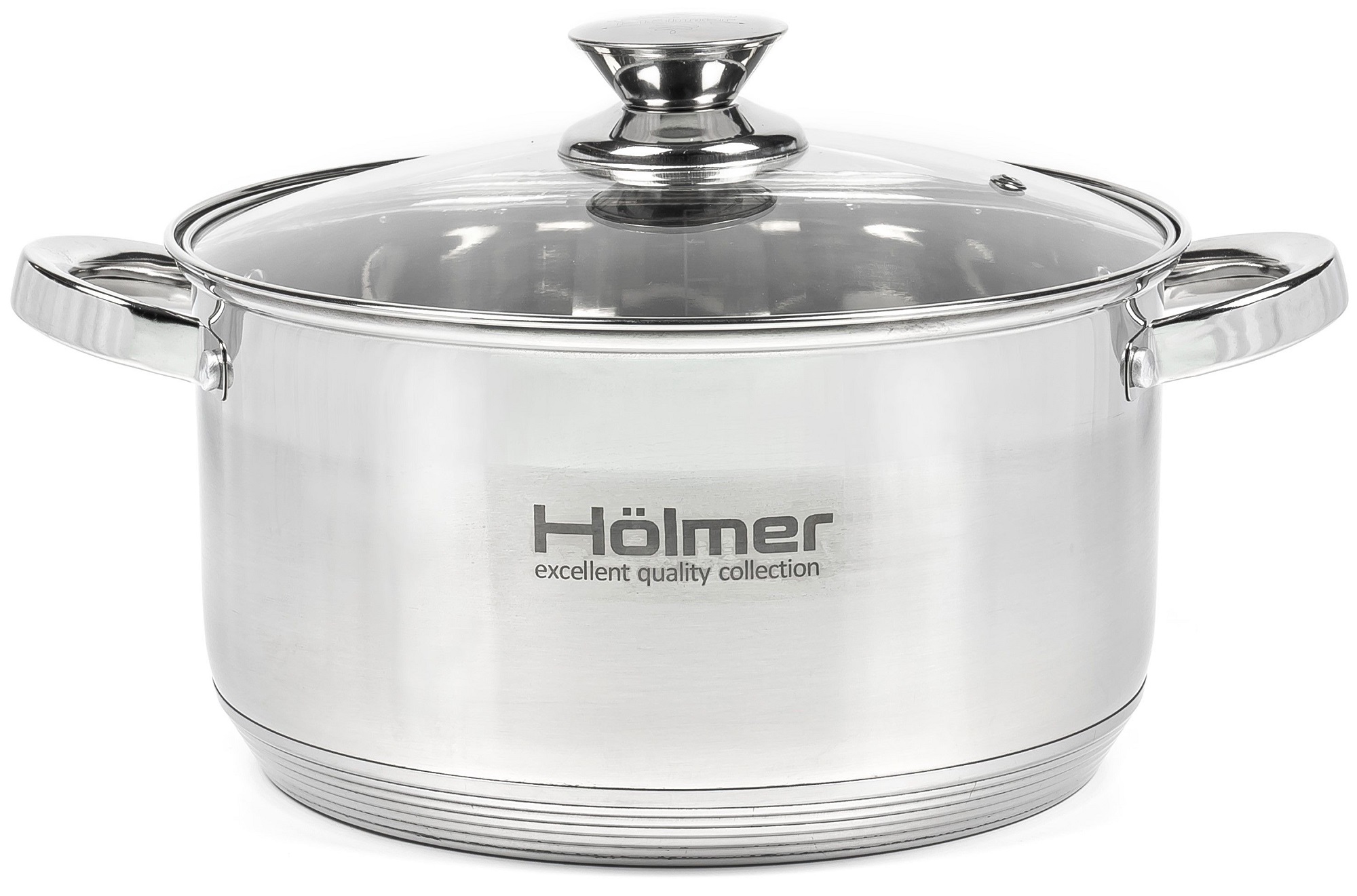 Каструля HÖLMER 6 л 24 см (CR-12560-SS) в Києві