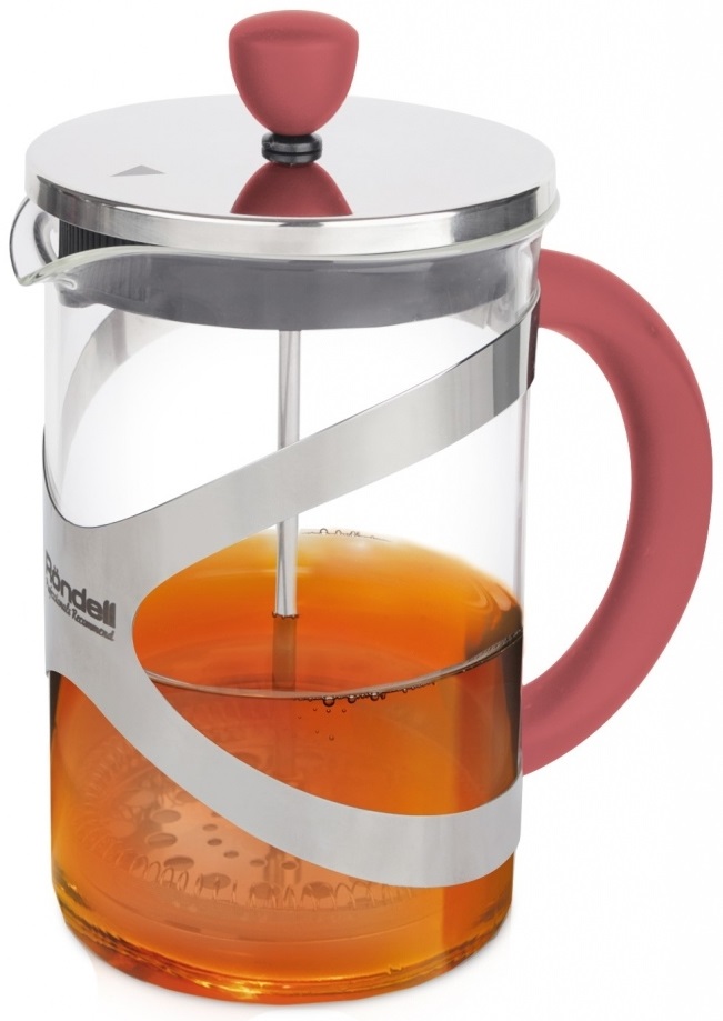 ᐉ Френч-прес RONDELL Crystal 0.6л Red (RDS-935) — купити в Києві і ...