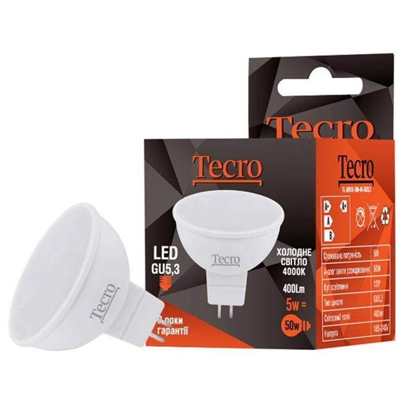 

Лампа Tecro TL-MR16-5W-4K-GU5.3