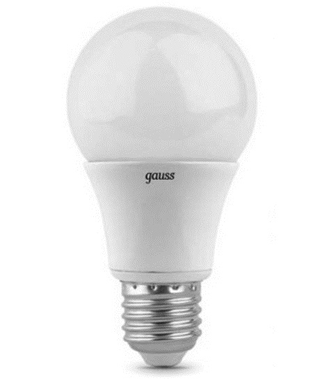 

Лампа Gauss LED A60 E27 7W 4100K