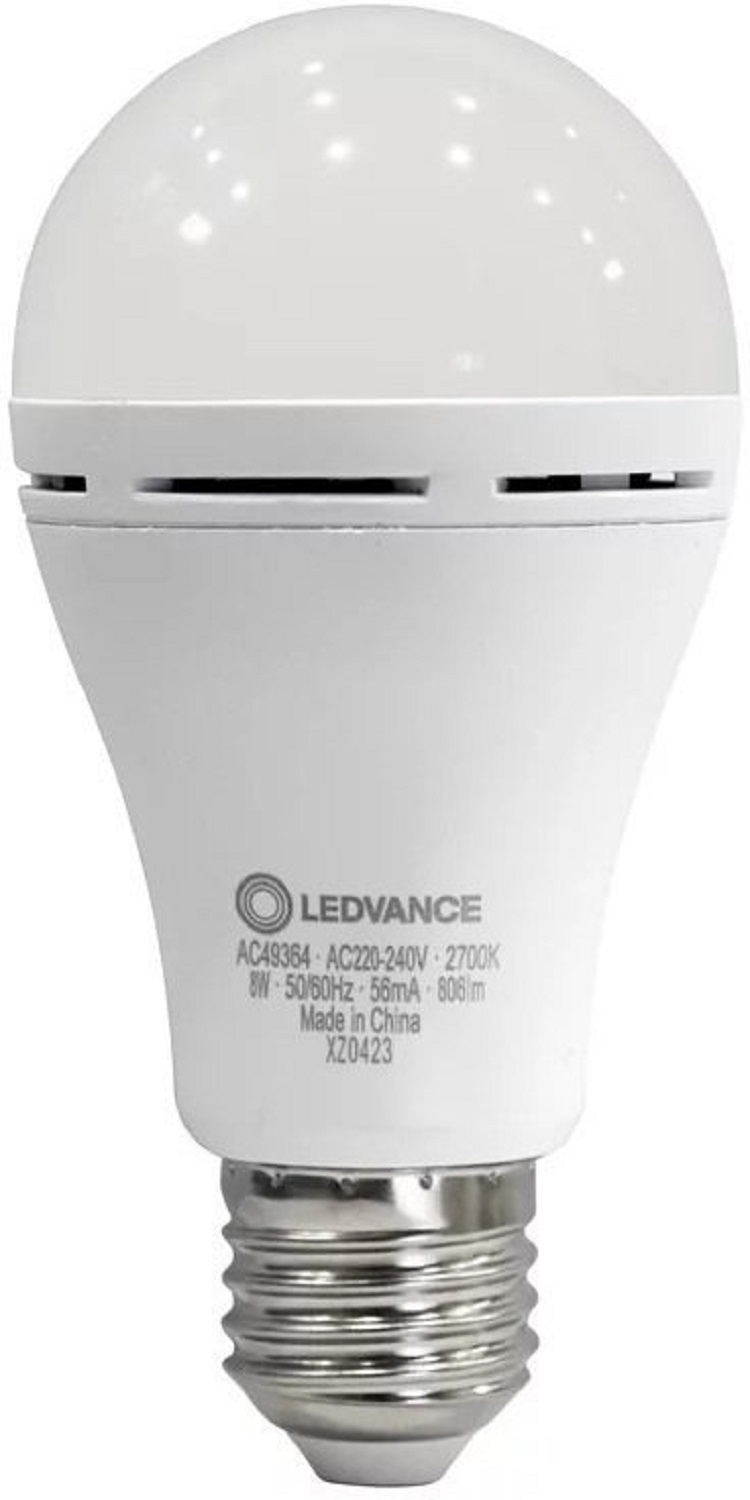 Лампа светодиодная LEDVANCE A60 E27 8W 806Lm 2700К (4099854102417) в Киеве