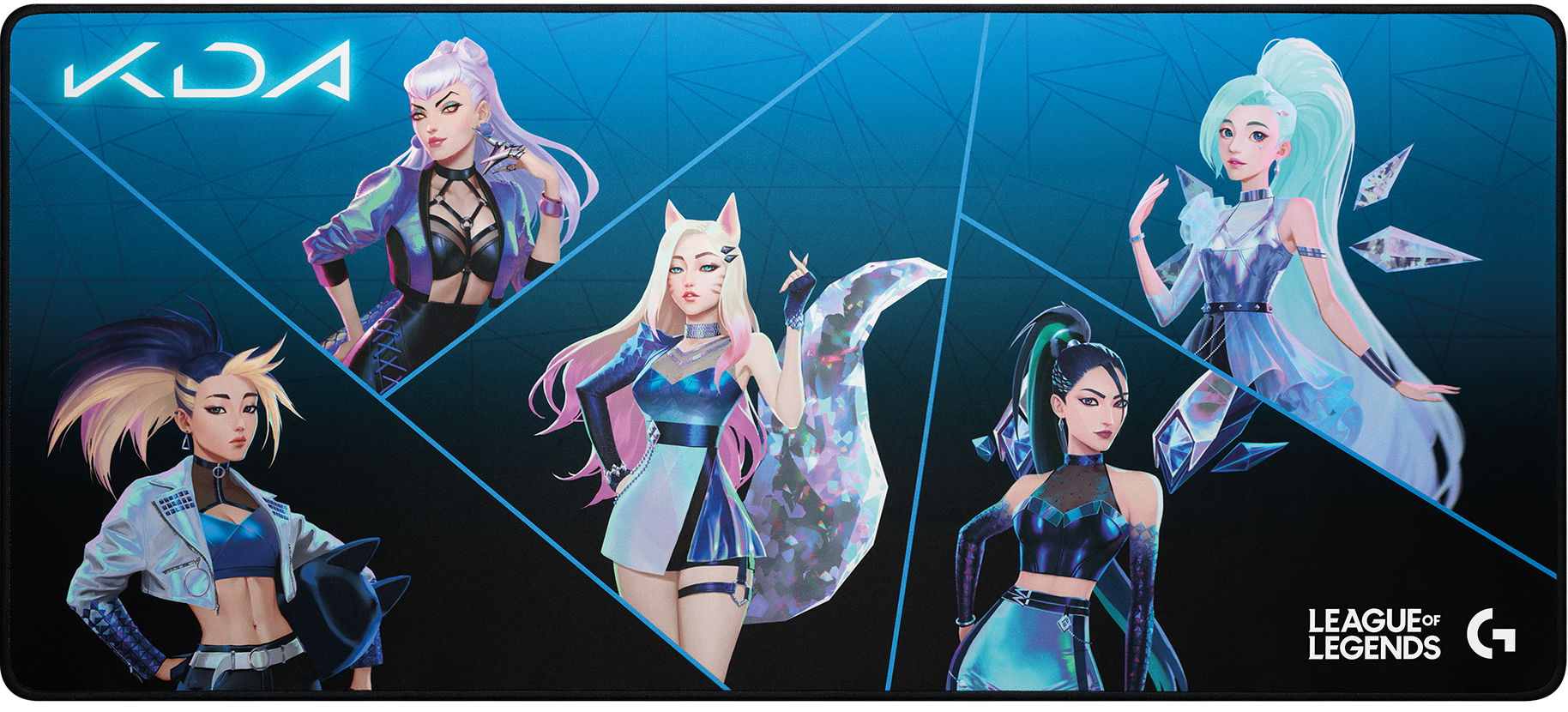 Игровой коврик LOGITECH G840 XL LOL KDA (943-000457) в Киеве