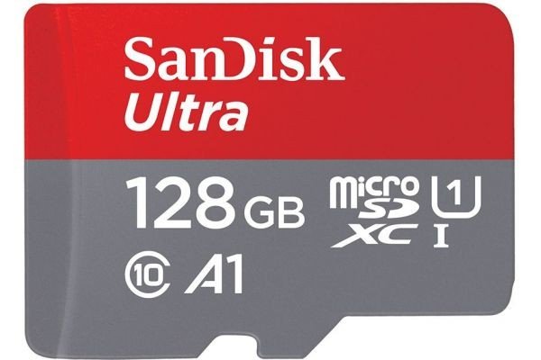 Карта пам'яті SanDisk 128GB microSDXC C10 UHS-I R100MB/s Ultra в Києві