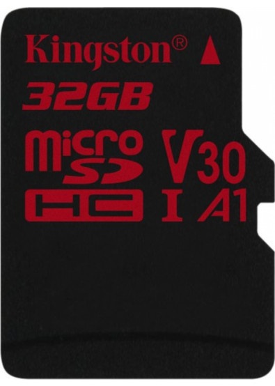 

Карта памяти Kingston 32GB microSDHC C10 UHS-I U3 (SDCR/32GBSP)