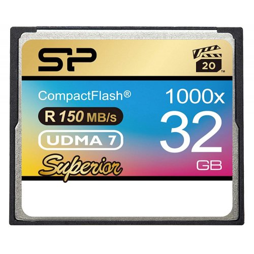 

Карта памяти Silicon Power 32GB CF 1000X (SP032GBCFC1K0V10)