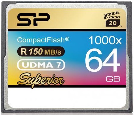 

Карта памяти Silicon Power 64GB CF 1000X (SP064GBCFC1K0V10)